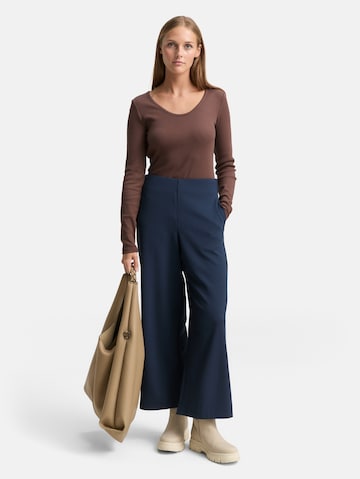 T-shirt TOM TAILOR DENIM en marron