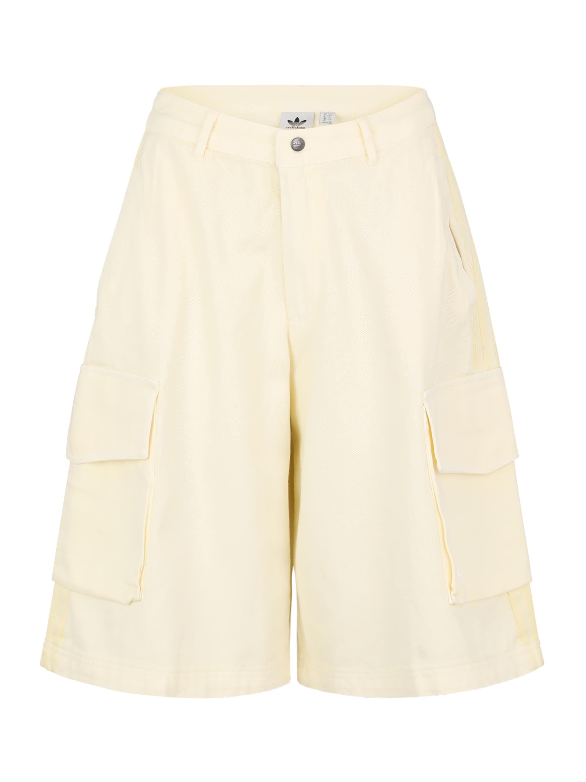 ADIDAS ORIGINALS Baggy Cargo nadrágok - fehér: elől