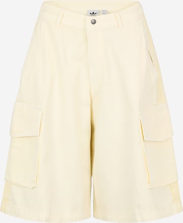 ADIDAS ORIGINALSBaggy Cargo hlače - bijela boja: prednji dio
