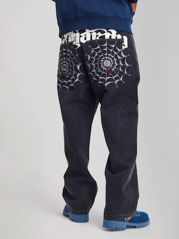 Ed Hardy Baggy Jeans i svart