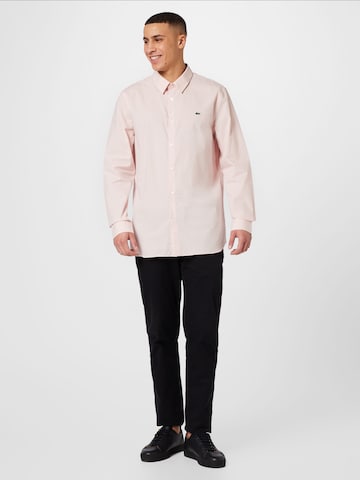 Regular fit Camicia di LACOSTE in rosa