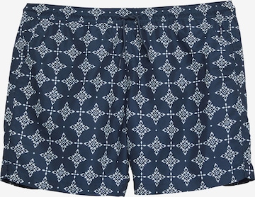 s.Oliver Men Big Sizes Badeshorts in Blau: Vorderseite