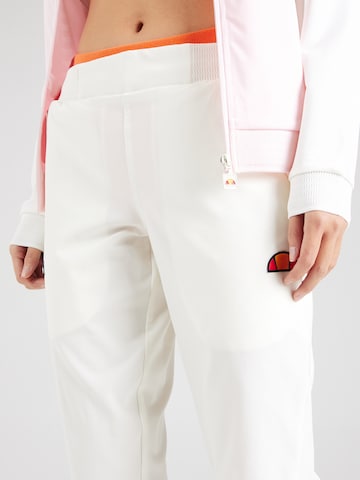 Slimfit Pantaloni di ELLESSE in bianco