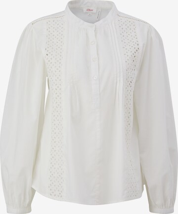 s.Oliver Blouse in Beige: voorkant