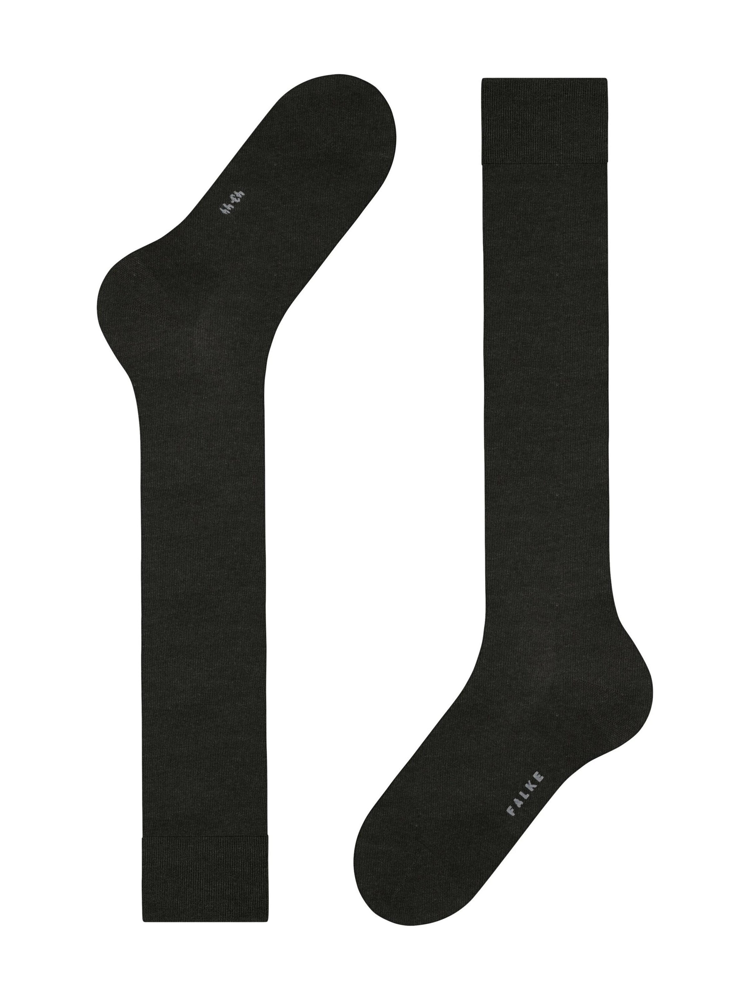 FALKE Kniestrümpfe 'ClimaWool'‌‌‌‌‌ in Grau