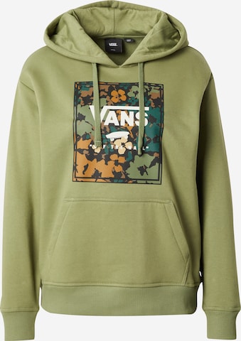 VANS Sweatshirt 'PARKSFEILD' i grön: framsida