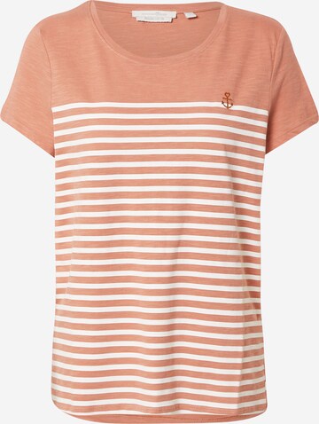 T-shirt TOM TAILOR DENIM en rose : devant