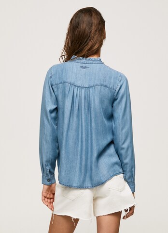 Pepe Jeans Bluse 'Beatriz' i blå