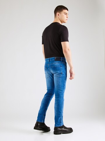 BOSS Slimfit Jeans 'Delaware' in Blau