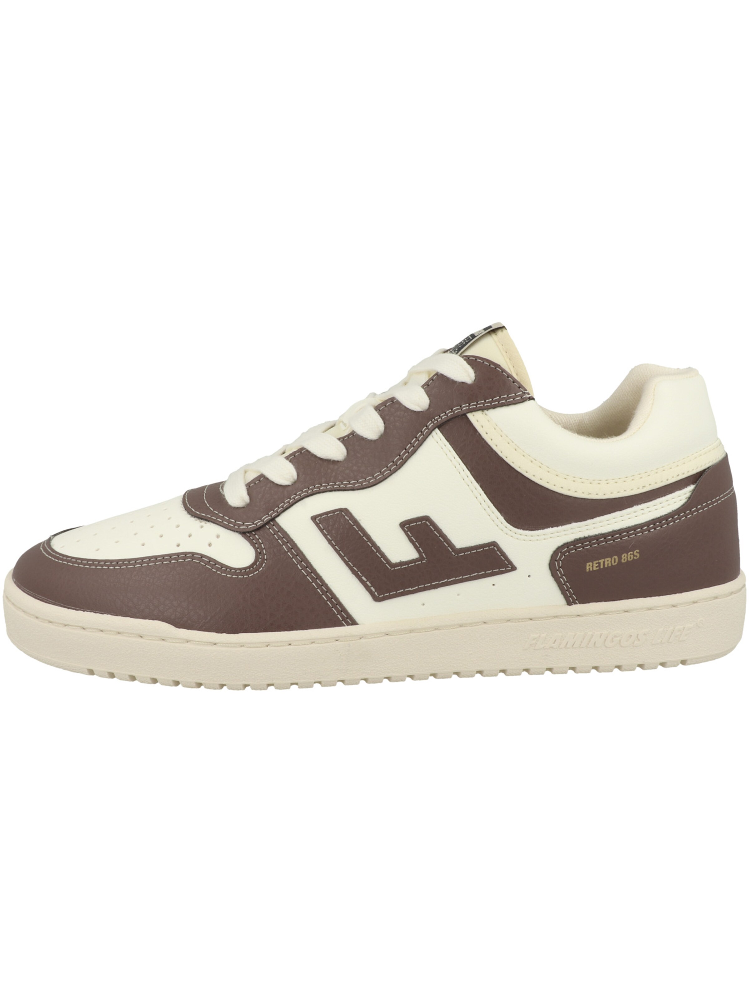 Flamingos Life Platform trainers 'Retro 86s' in Beige