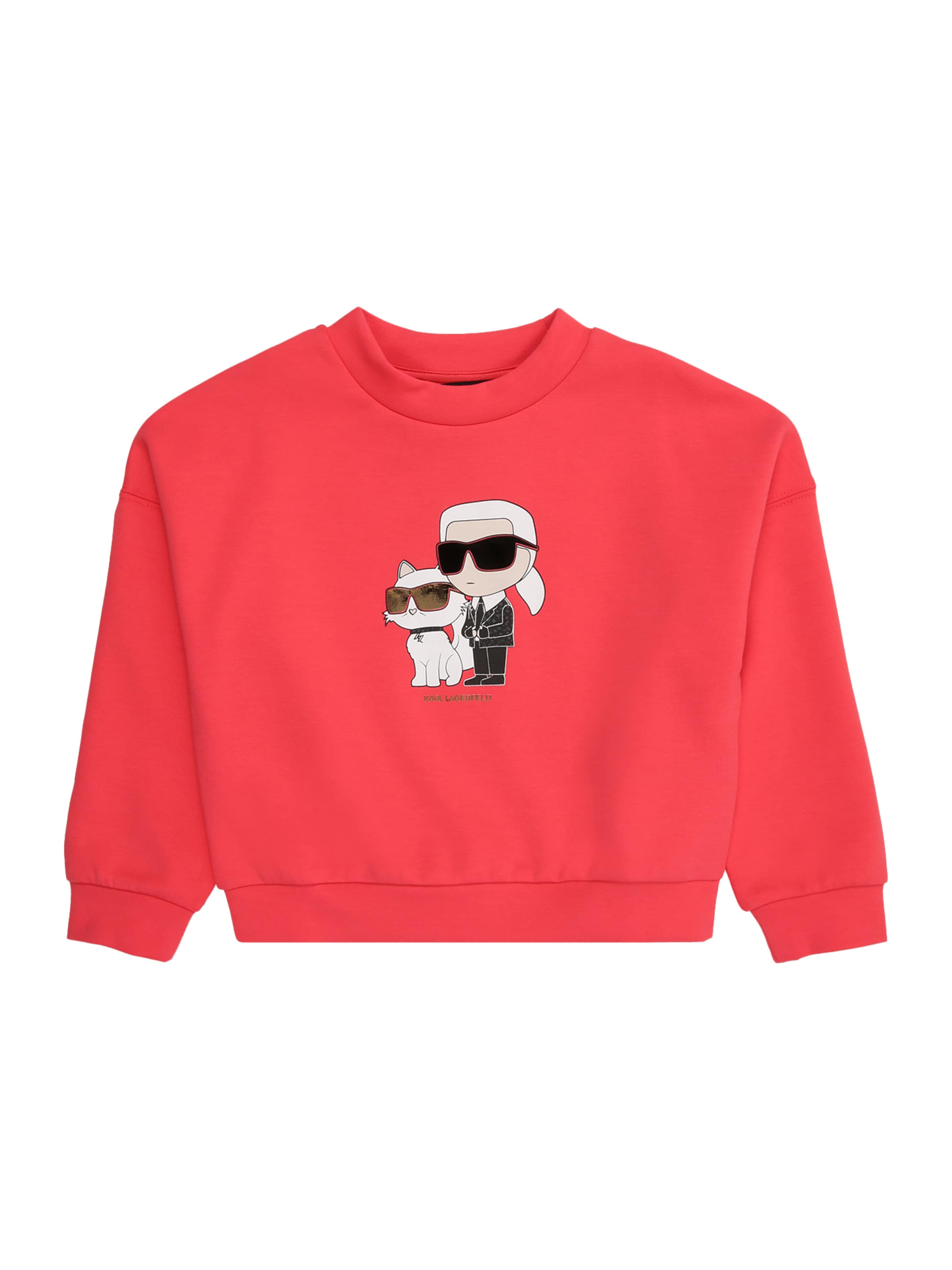 Karl Lagerfeld Mikina - Ružová: predná strana