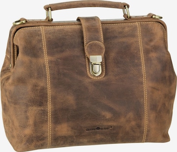 GREENBURRY Handbag ' Vintage 1584 ' in Brown: front