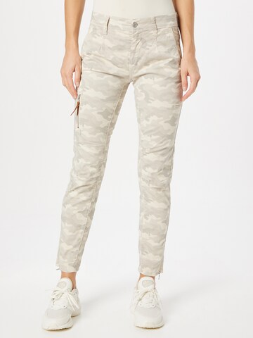 Regular Pantalon 'Rich' MAC en beige : devant