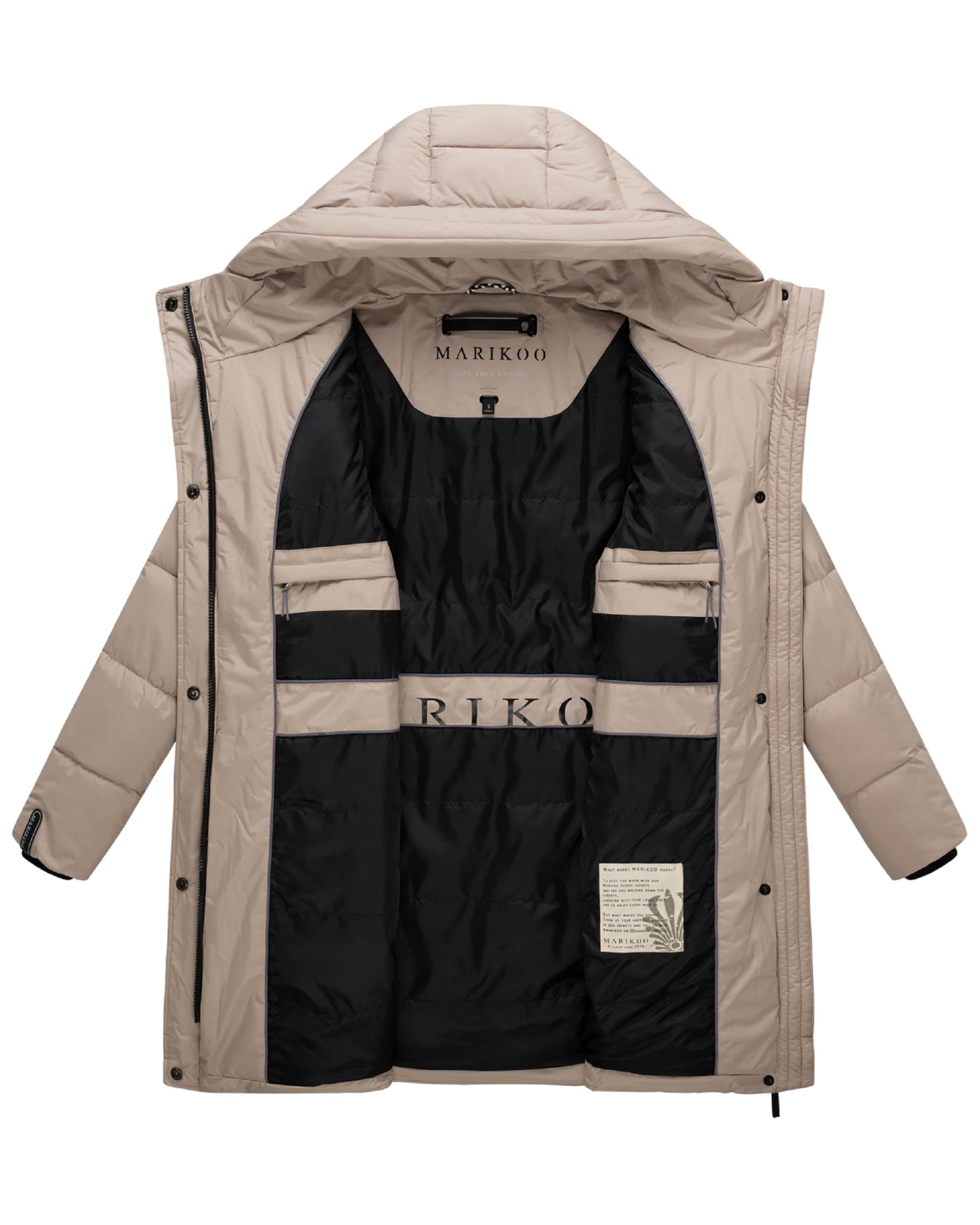 Cappotto invernale 'Karumikoo XVI' di MARIKOO in beige