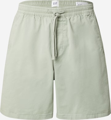 GAP Trousers 'ESSENTIAL' in Green: front