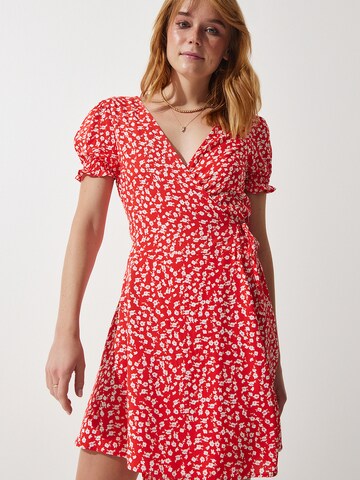 Happiness İstanbul Poletna obleka | oranžna barva