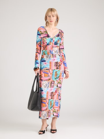 miss goodlife Jurk 'Tiger's Dream' in Gemengde kleuren