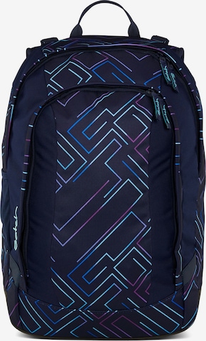 Satch Backpack 'Air' in Blue: front