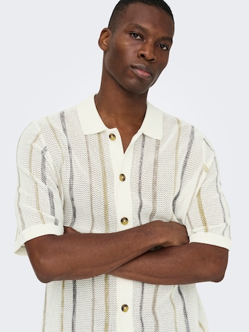 Giacchetta 'ONSTobby' di Only & Sons in bianco