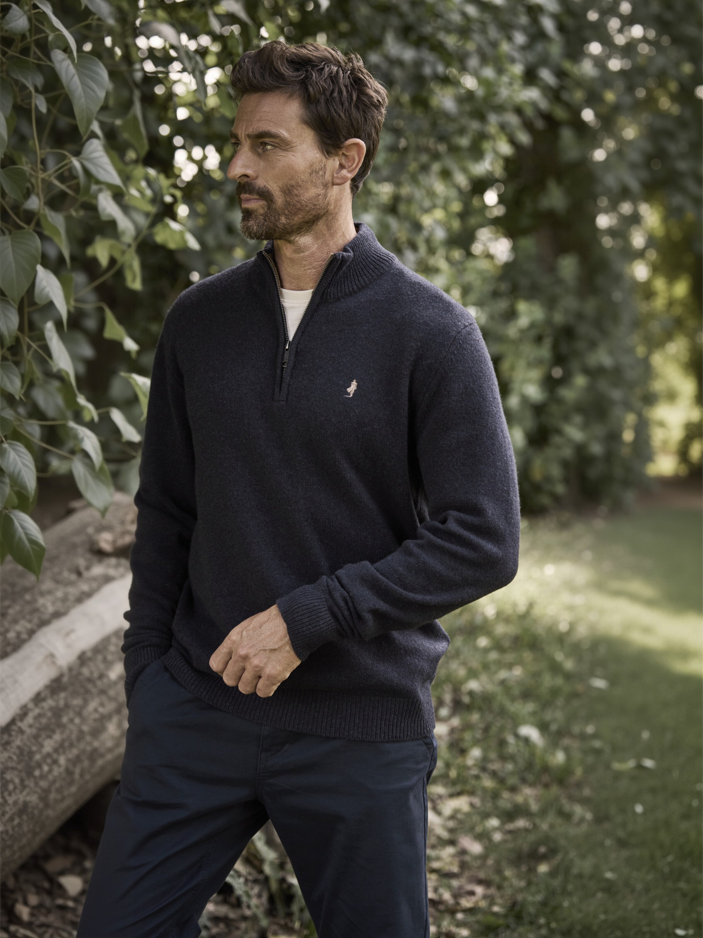MCS - Pullover 'MCAxel' em azul