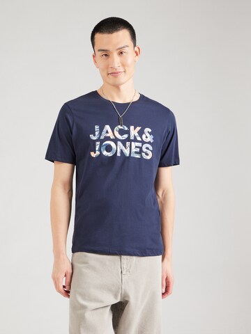 JACK & JONES Тениска 'JJEBryan' в синьо: отпред