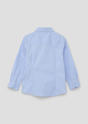 s.Oliver - Slim Fit Camisa em azul