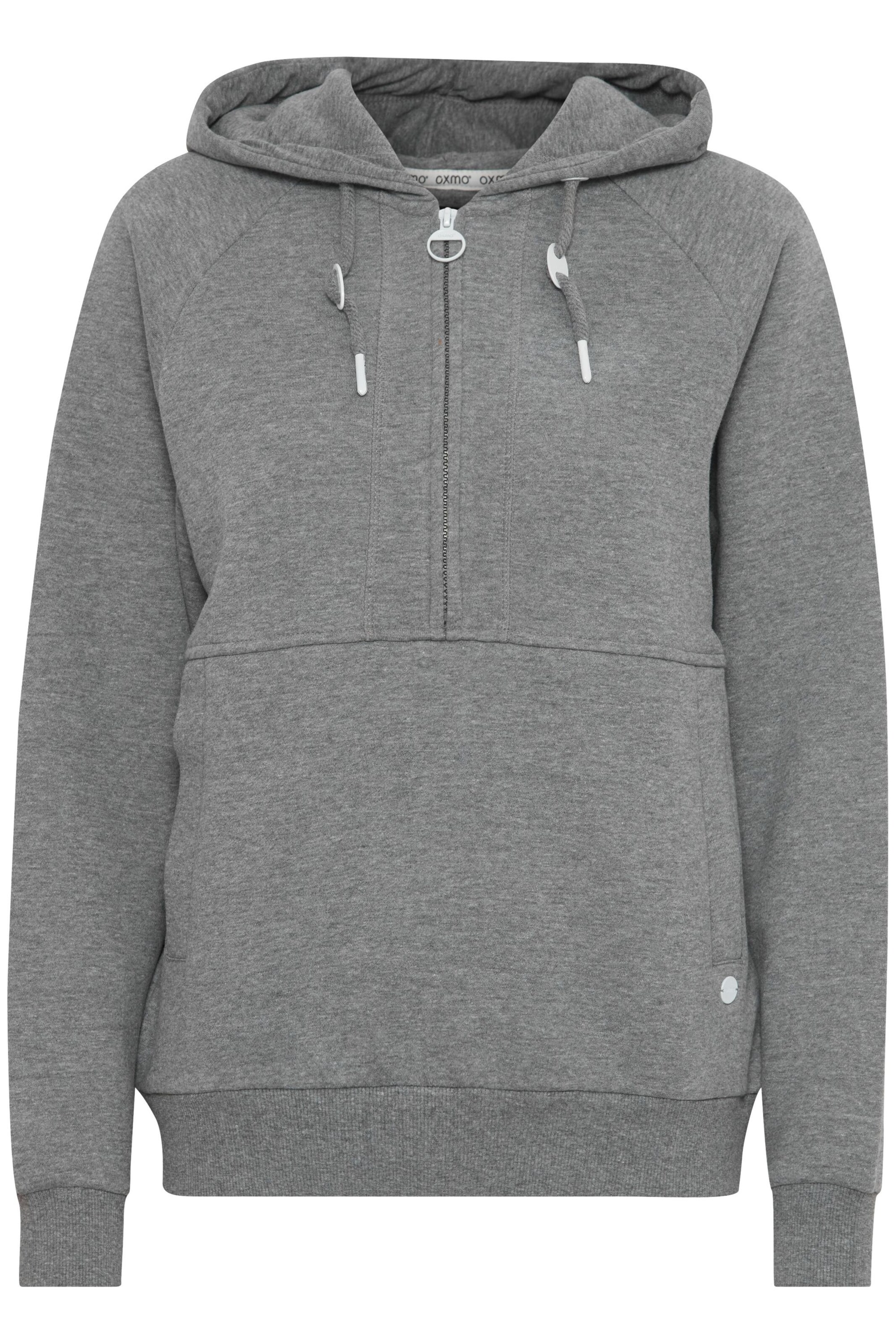Pull-over 'Andrea' Oxmo en gris : devant