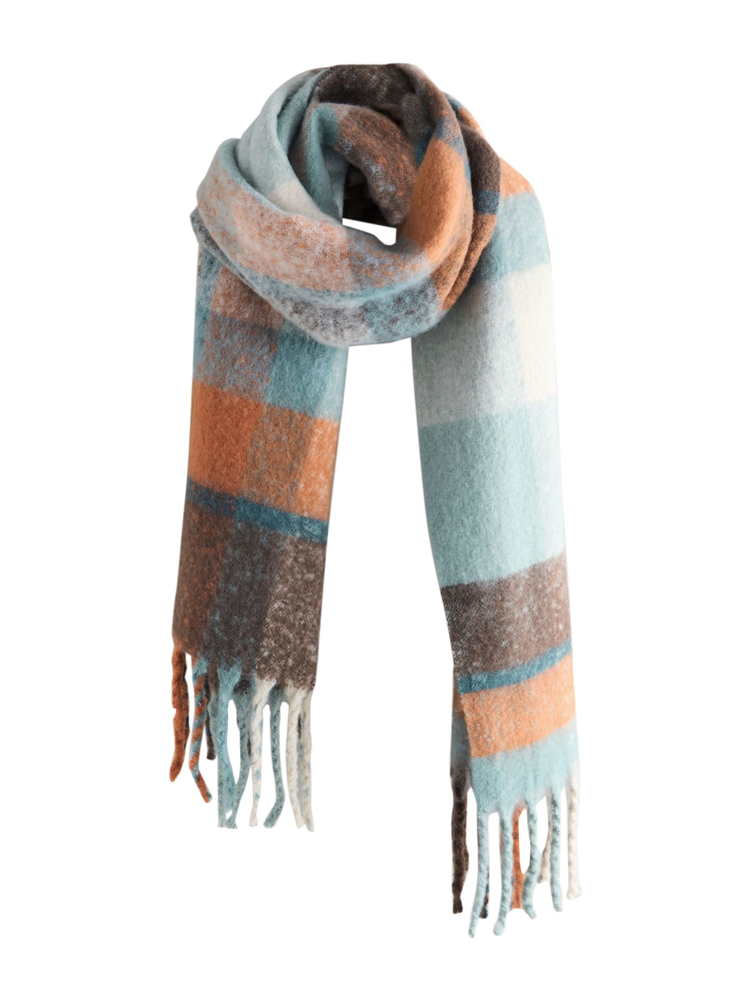 Next Šála – modrá: přední strana