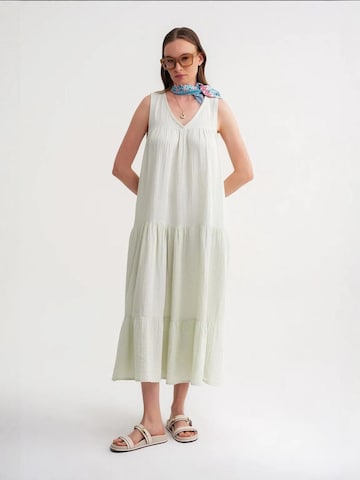 MixRay - Vestido em verde