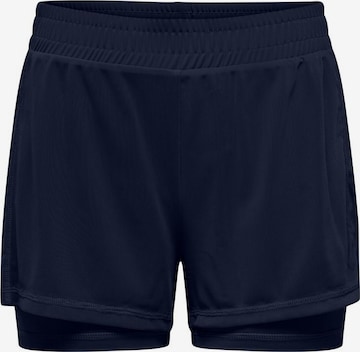 Loosefit Pantaloni sport de la ONLY PLAY pe albastru: față