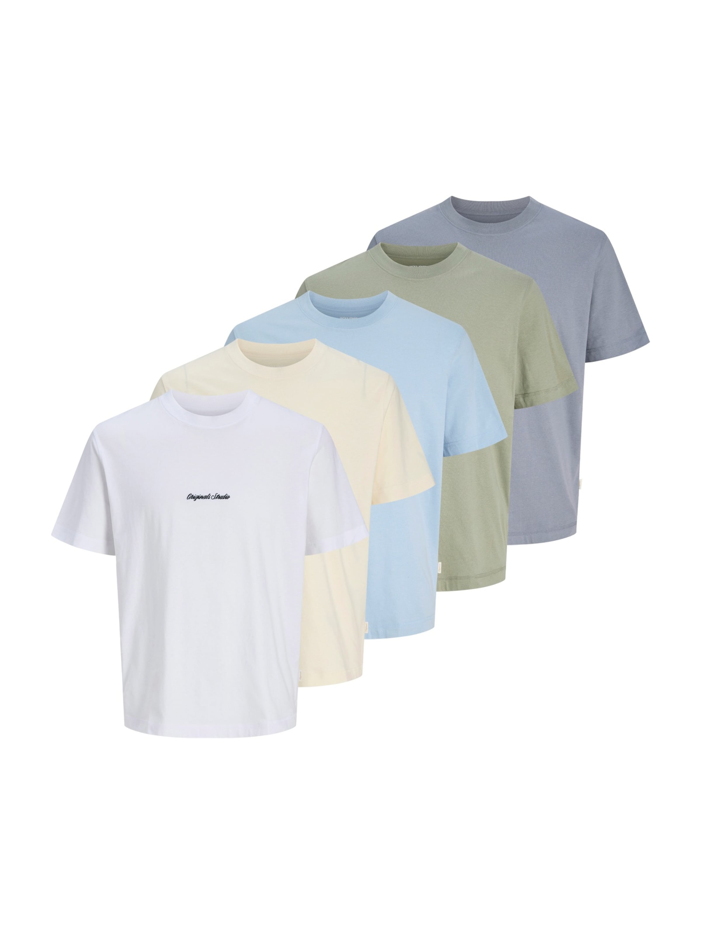 JACK & JONES Shirt 'JORNORREBRO' in Beige: front