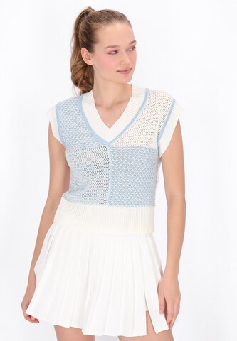 Pull-over MYMO en bleu : devant