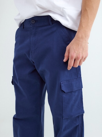 BALMOHK Tapered Gargohousut värissä sininen