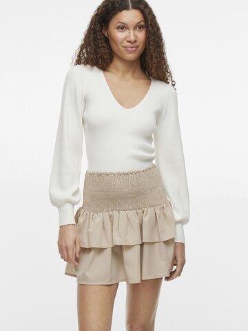 VILA Rok in Beige