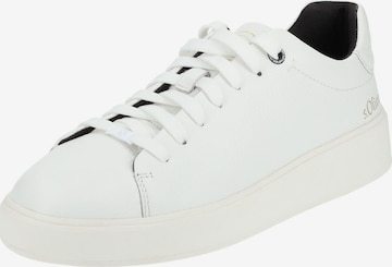 s.Oliver Sneakers laag in Wit: voorkant