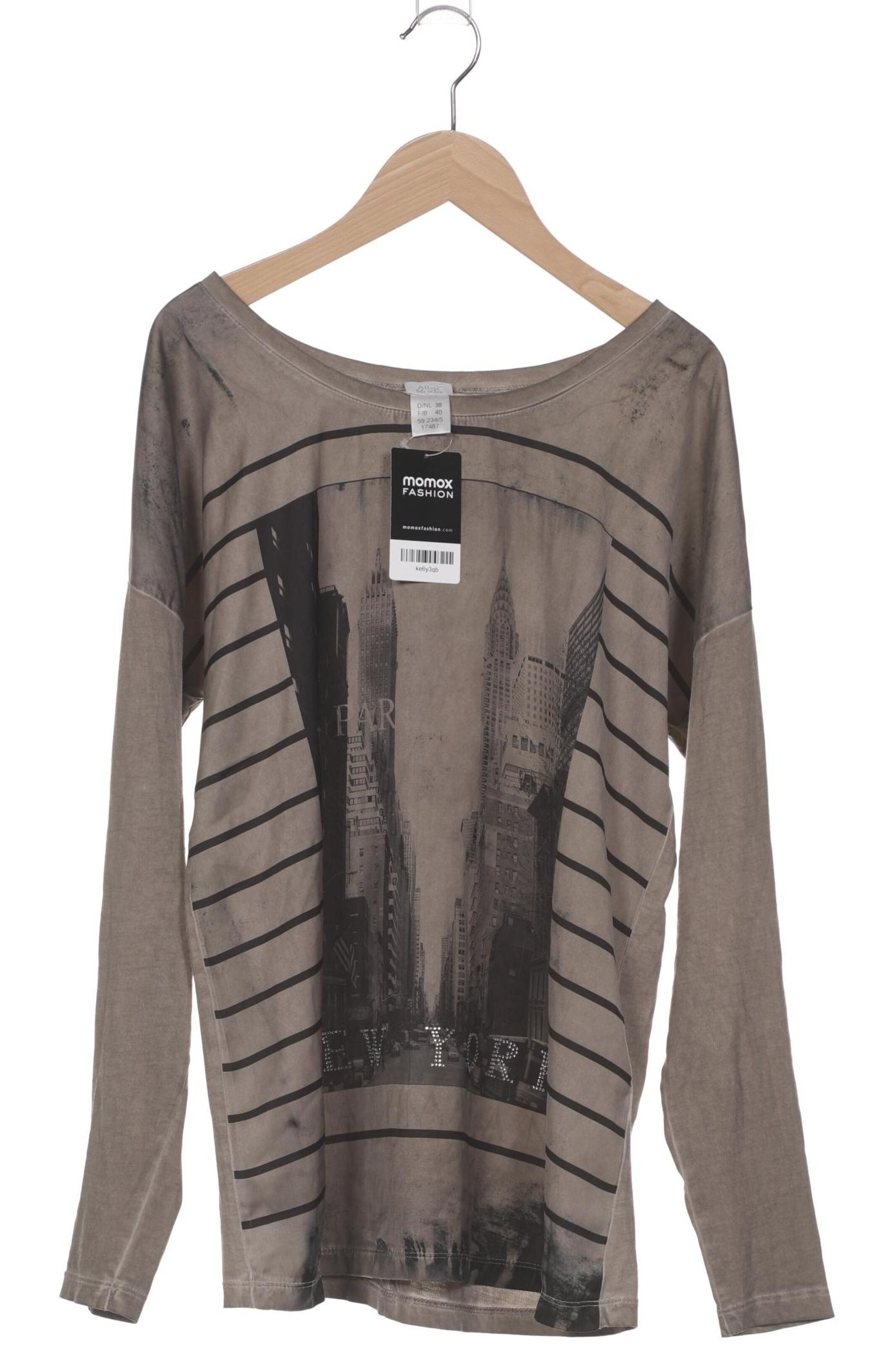 ALBA MODA Top & Shirt in M in Grey: front