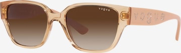 Lunettes de soleil '0VO5459SB 53 282613' VOGUE Eyewear en marron : devant