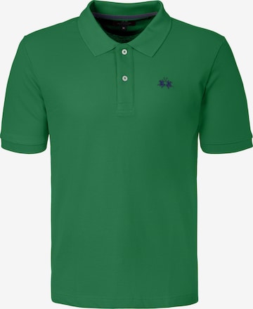 La Martina Poloshirt in Grün: Vorderseite