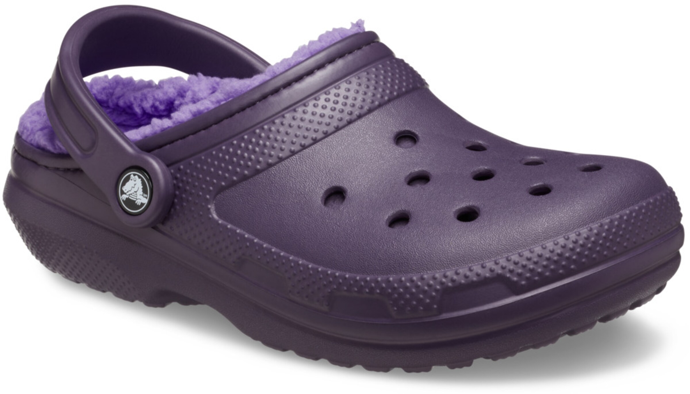 Crocs Clogs in Lila: Vorderseite