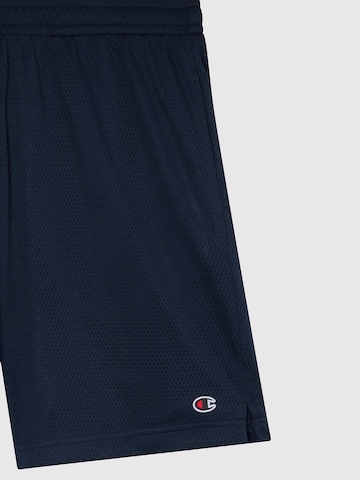 Champion Authentic Athletic Apparel Ohlapna forma Športne hlače | modra barva