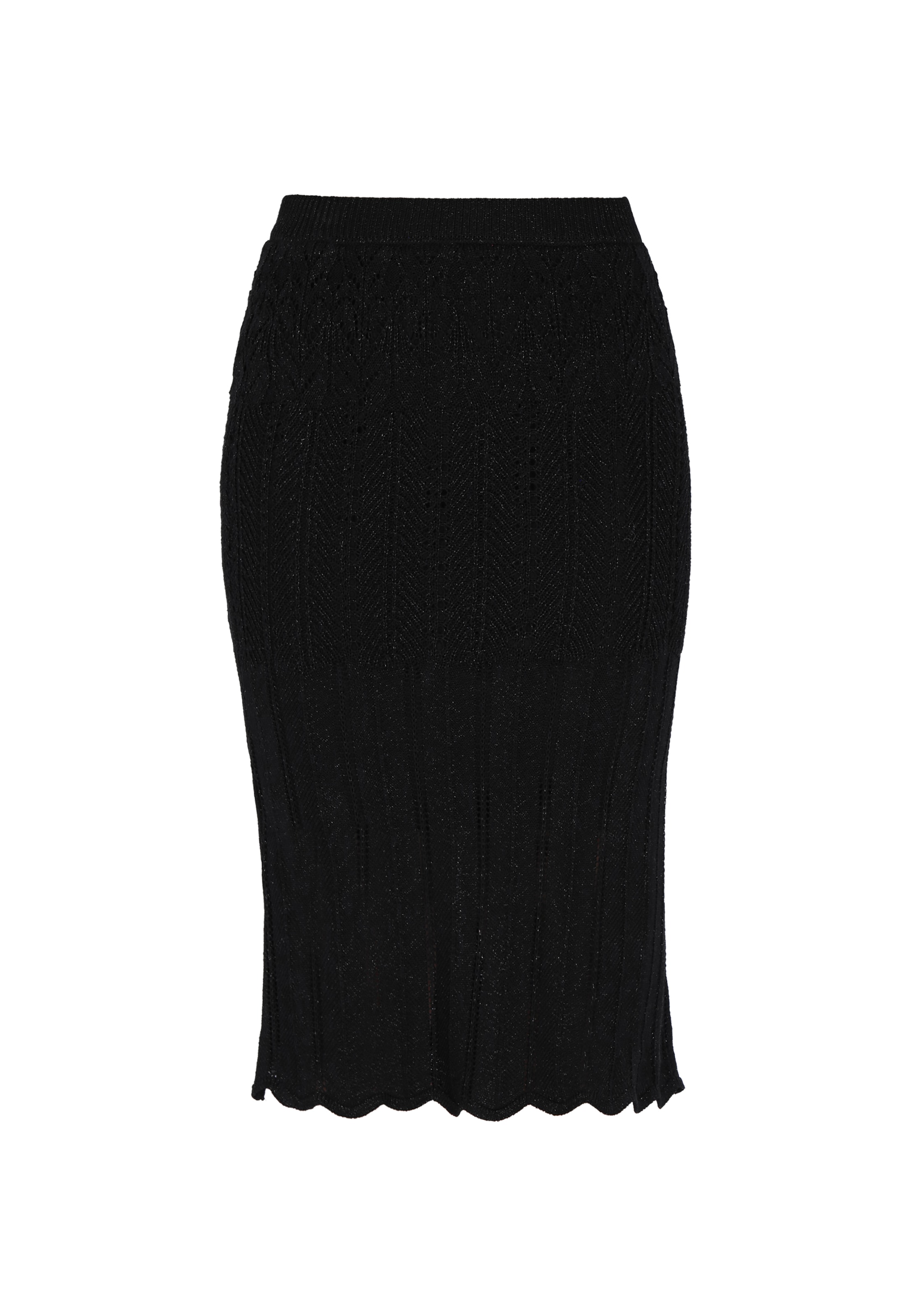 faina Skirt in Black: front