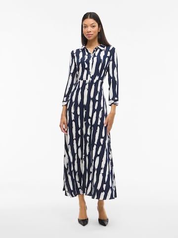 VILA - Vestido camisero 'VIAya Paya' en azul