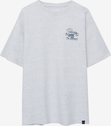 Pull&Bear T-Shirt in Grau: predná strana