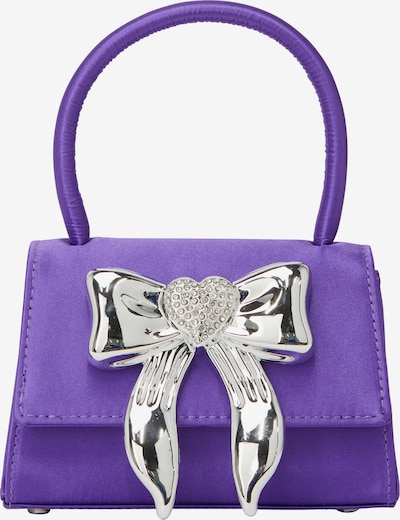 faina Ručna torbica u ljubičasto plava / srebro / prozirna, Pregled proizvoda