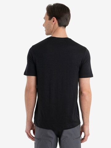 ICEBREAKER - Camiseta funcional 'Tech Lite II' en negro