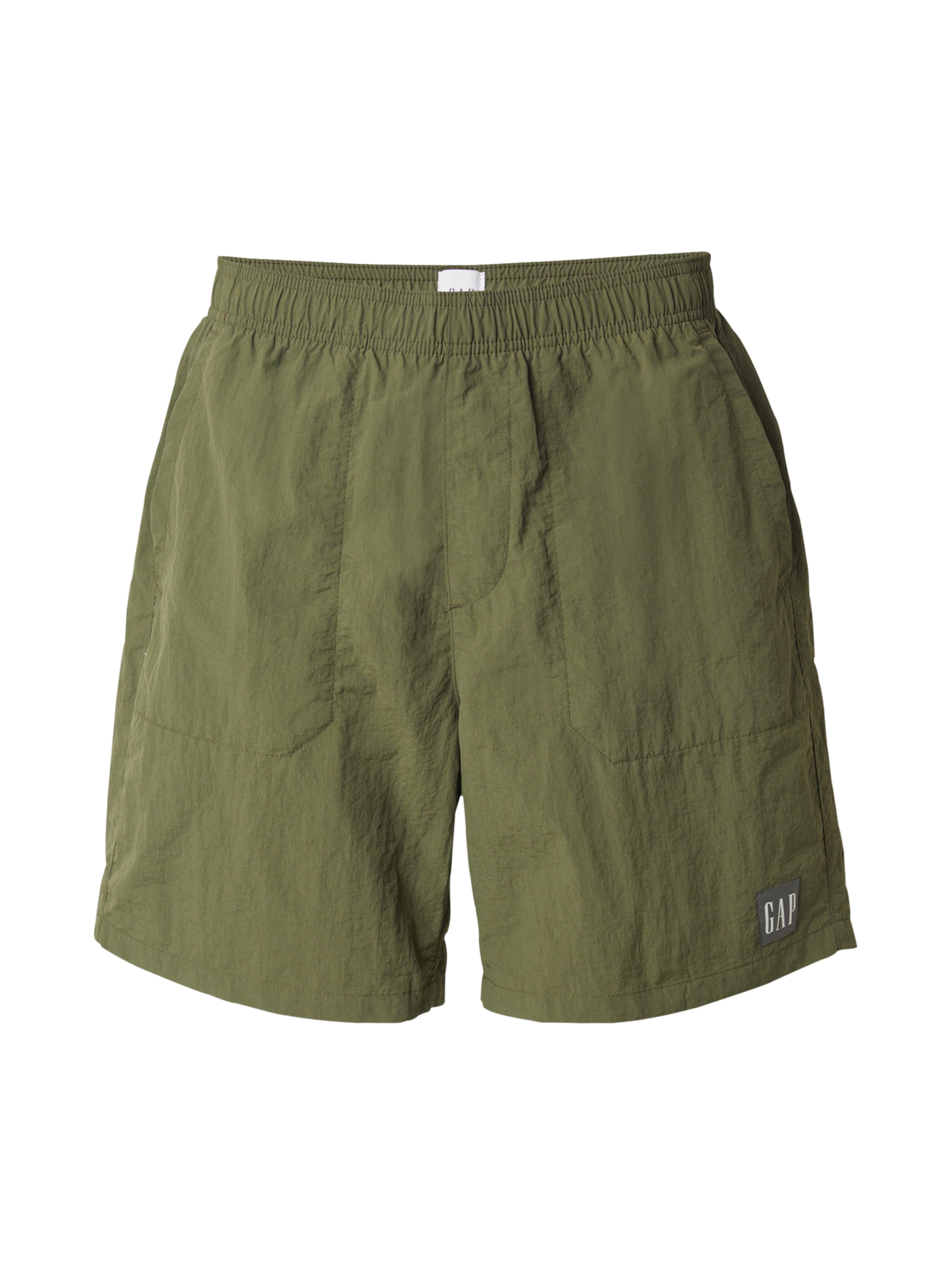 GAP Regular Trousers in Green: front