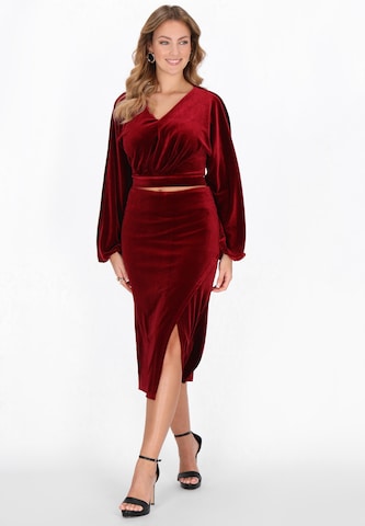 faina - Blusa en rojo