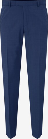 Coupe slim Pantalon à plis 'Mercer' STRELLSON en bleu : devant