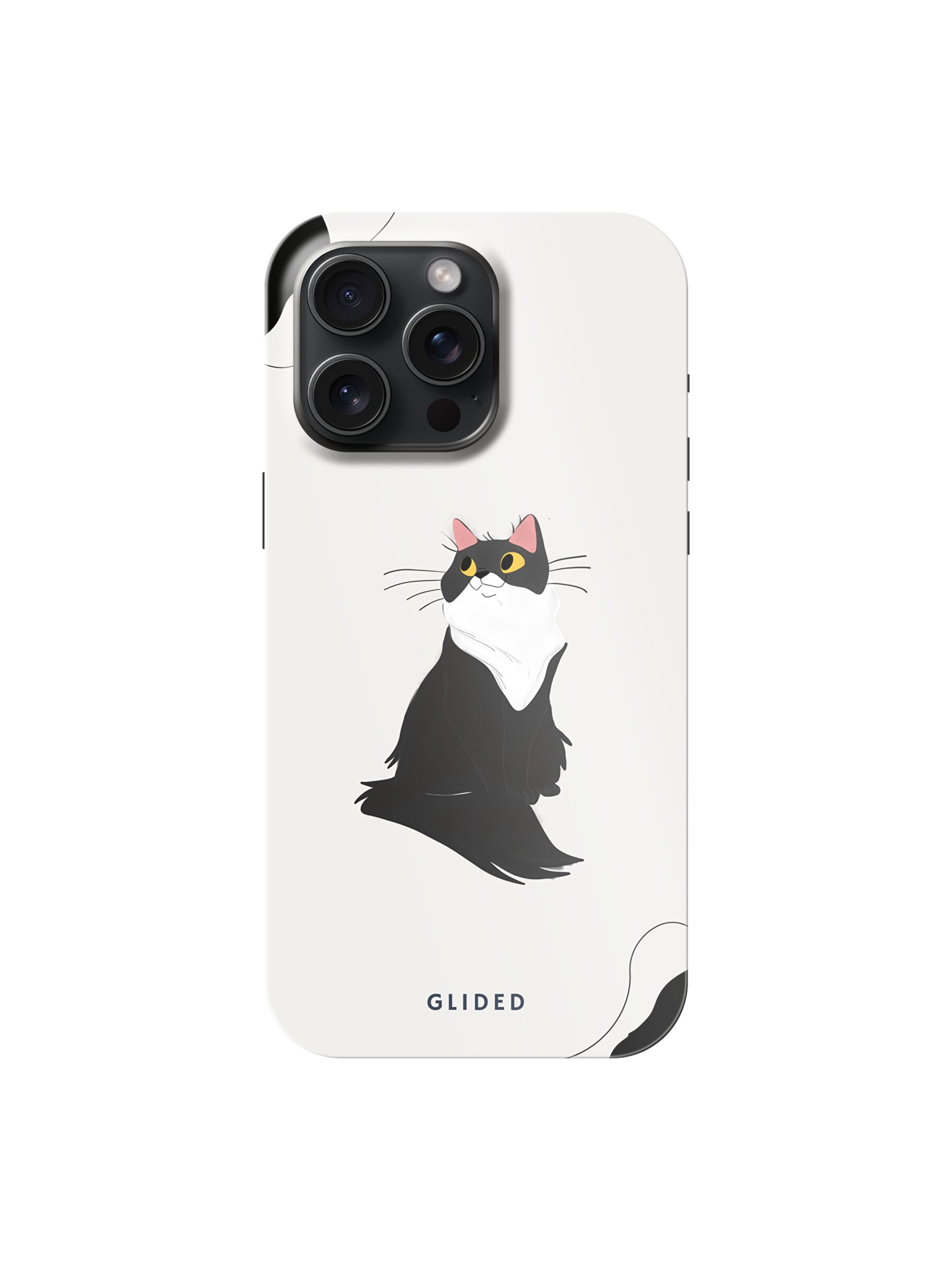 Glided Smartphone Case 'Fur Glided Handyhülle' in Black: front