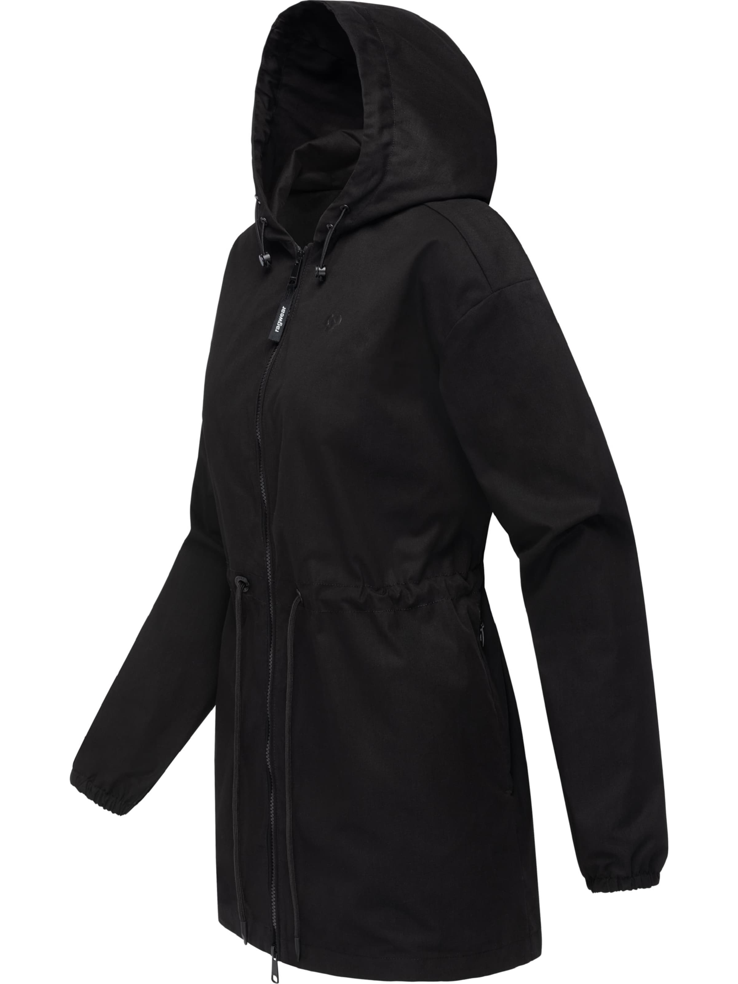Ragwear Tussenparka 'Monadissimo B' in Zwart